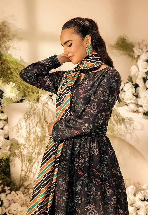 Woman 3 Pcs printed suit