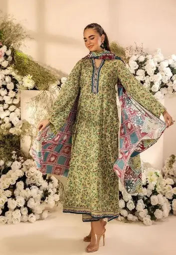 3 Pcs digital printed suit